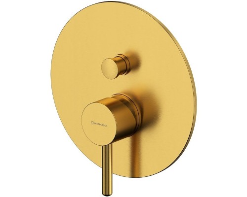 Душевая система Whitecross Y brushed gold YSET05GLB Брашированное золото