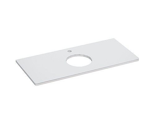 Столешница под раковину Lemark Miano 100 LM06M100S Белый глянец