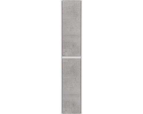 Шкаф пенал Lemark Combi 35 LM03C35P-Beton подвесной Бетон Белый глянец