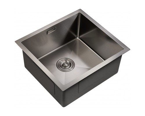 Кухонная мойка Milacio Denia 48 MC.77449 Вороненая сталь