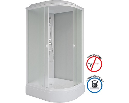 Душевая кабина Niagara Promo 90x70 L P90/70/26L/MT без гидромассажа