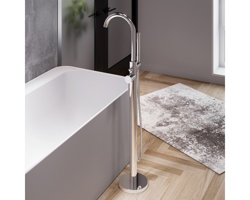 Смеситель для ванны Damixa Scandinavian Pure Хром