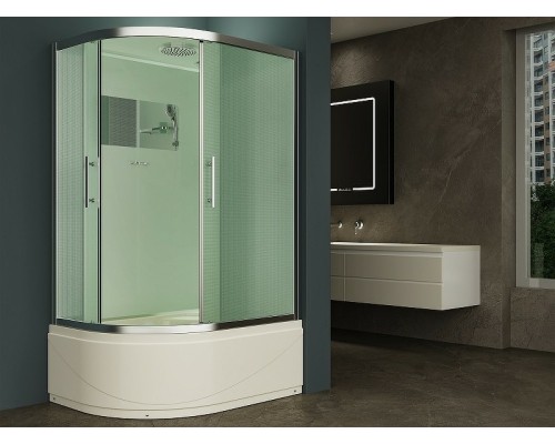 Душевая кабина Esbano EST-129CRB 120x90 R ESKB129CRBR без гидромассажа