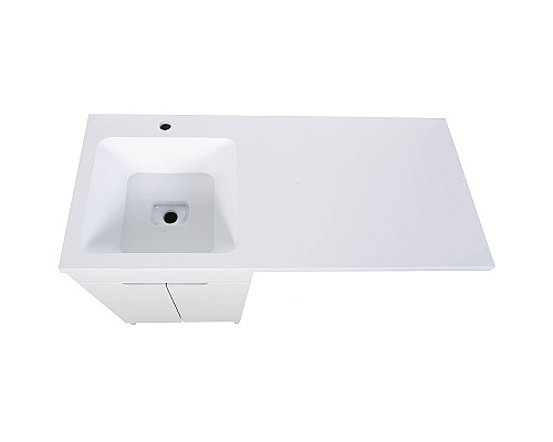 Тумба с раковиной Orange Sistema 110 L Белая