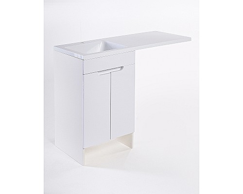 Тумба с раковиной Orange Sistema 110 L Белая