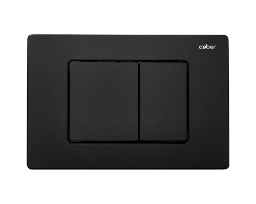 Комплект унитаза с инсталляцией Abber Bequem AC1100MB-AC0105-AC0120MB с сиденьем Микролифт и Черной матовой клавишей смыва