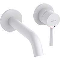 Смеситель для раковины Kludi Bozz 382445376 Белый матовый
