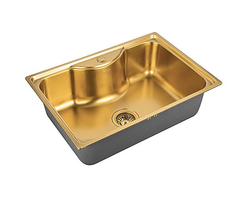 Кухонная мойка ZorG PVD Bronze 65 SZR 6545 BRONZE Бронза
