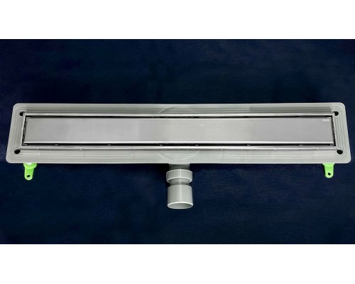 Душевой лоток Ctesi Way Line 60 BK4024030 с решеткой Хром / под плитку