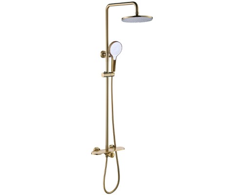 Душевая система Bronze de Luxe Icon 80112CG Золото матовое
