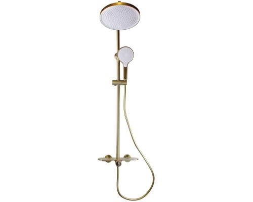 Душевая система Bronze de Luxe Icon 80112CG Золото матовое