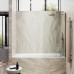 Шторка на ванну Maybah Glass 300x1400 в широком профиле Бронза стекло сатиновое