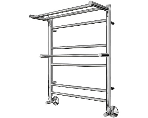 Водяной полотенцесушитель Aquatek Альфа П7 500x600 AQ RRP0760CH с полкой Хром