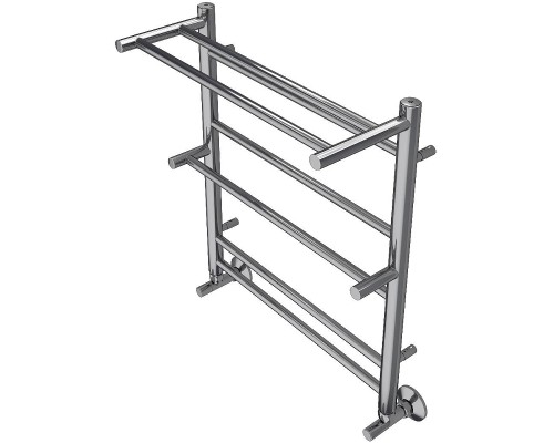 Водяной полотенцесушитель Aquatek Альфа П7 500x600 AQ RRP0760CH с полкой Хром