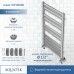 Водяной полотенцесушитель Aquatek Сириус П10 500x800 Хром