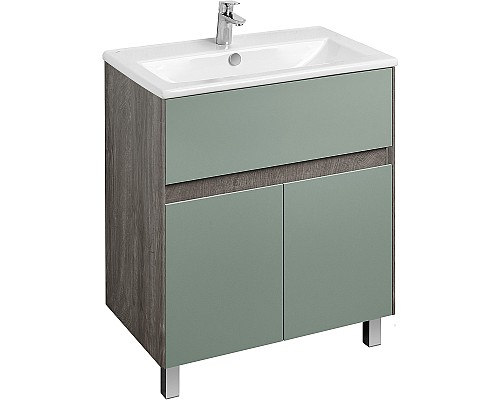 Тумба под раковину Aquaton Форест 75 1A278301FR9C0 Дуб рошелье Сумеречный голубой