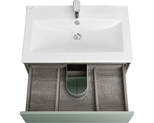 Тумба под раковину Aquaton Форест 75 1A278301FR9C0 Дуб рошелье Сумеречный голубой