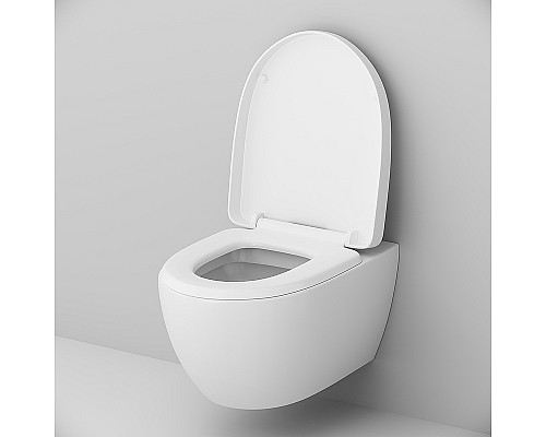 Комплект унитаза с инсталляцией AM.PM Awe IS47001.111738 с сиденьем Микролифт и Белой клавишей смыва