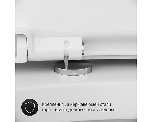 Комплект унитаза с инсталляцией AM.PM Awe IS47001.111738 с сиденьем Микролифт и Белой клавишей смыва