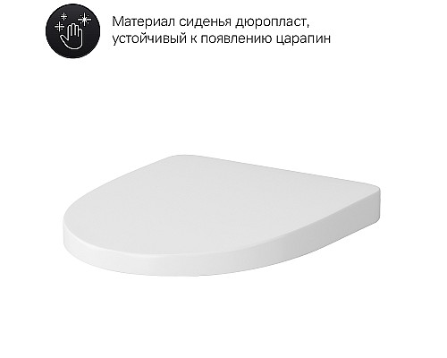 Комплект унитаза с инсталляцией AM.PM Awe IS47001.111738 с сиденьем Микролифт и Белой клавишей смыва