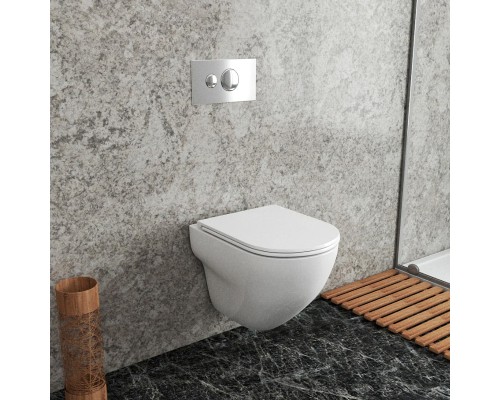 Унитаз Owl 1975 Wave Cirkel-H TOWLT190801 подвесной с сиденьем Микролифт