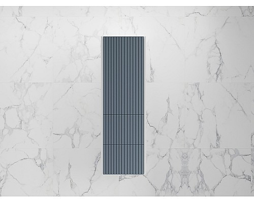 Шкаф пенал Style Line Стокгольм 36 ЛС-00002317 подвесной Графит софт