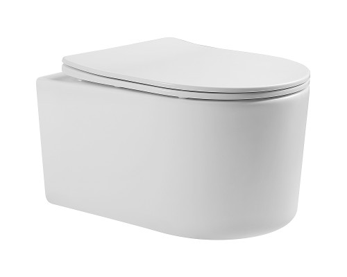 Унитаз Aquatek Мия AQ2004-00 подвесной Белый с сиденьем Микролифт