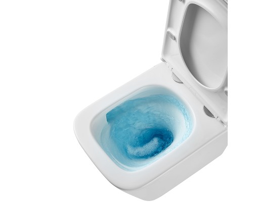 Унитаз Lemark Florex подвесной Белый глянец с сиденьем Микролифт