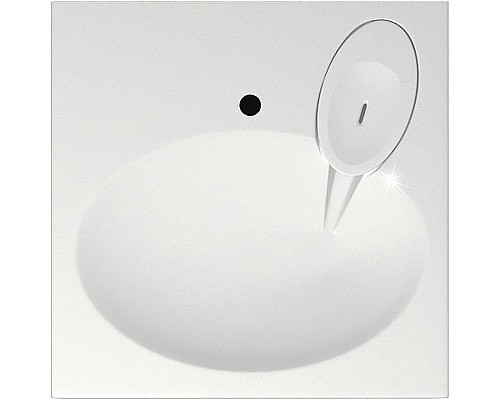 Раковина Reflection Gamma 60 RX6060GM на стиральную машину Белая