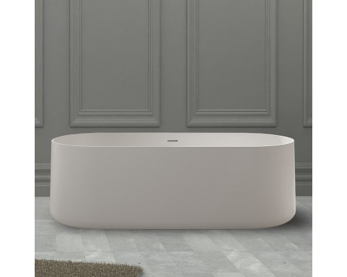 Ванна из искусственного камня Abber Stein 170x75 AS9607 без гидромассажа