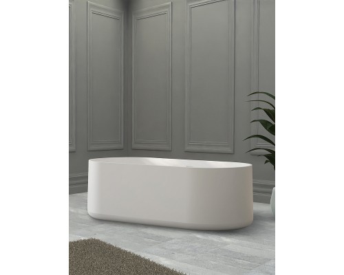 Ванна из искусственного камня Abber Stein 170x75 AS9607 без гидромассажа