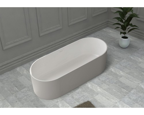 Ванна из искусственного камня Abber Stein 170x75 AS9607 без гидромассажа