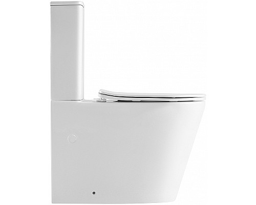 Унитаз компакт Abber Bequem AC1112TMW Белый матовый с бачком и сиденьем Микролифт