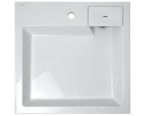 Раковина Azario Slim 60 CS00078302 на стиральную машину Белая