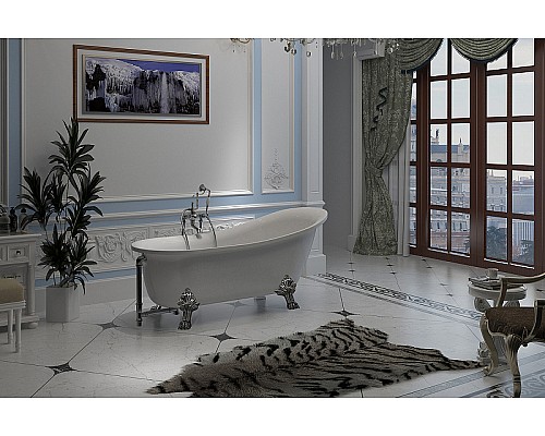 Акриловая ванна Azario Cardiff 170х76 CAR17076 без гидромассажа