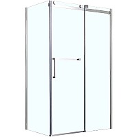 Душевой уголок Azario Vancouver 120х90 AZ-NKF1131-R 900 профиль Серебро стекло прозрачное