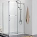Душевой уголок Azario Vancouver 120х90 AZ-NKF1131-R 900 профиль Серебро стекло прозрачное