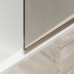 Шторка на ванну Maybah Glass 300x1400 в узком профиле Бронза стекло бронзовое матовое