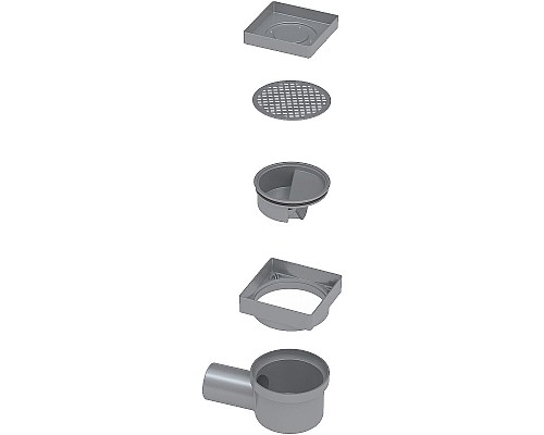 Душевой трап Berges Trend Keramik 150x150 093002 под плитку Душевой трап Berges Trend Keramik 150x150 093002 под плитку