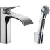 Смеситель для раковины Hansgrohe Vivenis с гигиеническим душем Хром