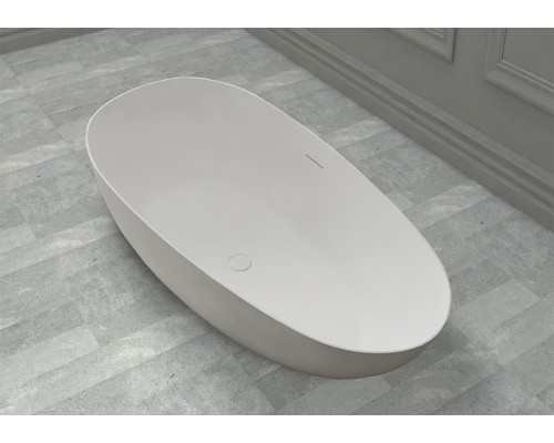 Ванна из искусственного камня Abber Stein 160x75 AS9611-1.6 без гидромассажа