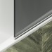 Шторка на ванну Maybah Glass 500x1400 поворотная на монопетле Черный стекло графитовое матовое