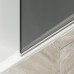 Шторка на ванну Maybah Glass 500x1400 поворотная на монопетле Бронза стекло графитовое матовое