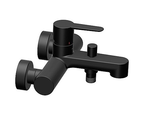 Смеситель для ванны Ravak Puri PU 022.21/150 X070192 Черный матовый