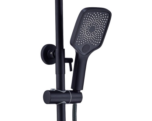 Душевая система Boch Mann Vettorre B TS BM9651 с термостатом Черная
