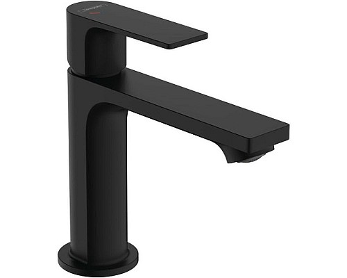Смеситель для раковины Hansgrohe Rebris E 72560670 Черный матовый