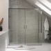 Душевой уголок WasserKRAFT Lippe 160x80 профиль Серебристый стекло прозрачное