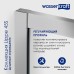 Душевой уголок WasserKRAFT Lippe 160x80 профиль Серебристый стекло прозрачное