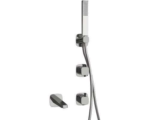 Смеситель для ванны WasserKRAFT Naab A8651.312.314.326.087.103 Хром