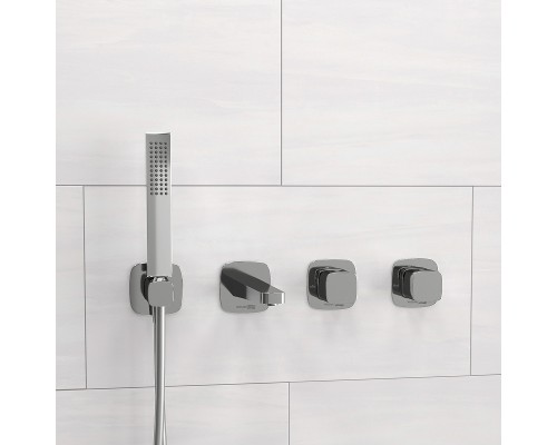 Смеситель для ванны WasserKRAFT Naab A8651.312.314.326.087.103 Хром